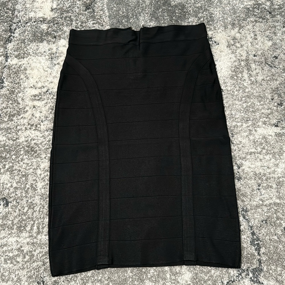 Bandage black skirt large